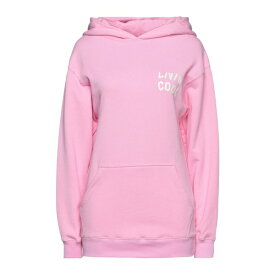 【送料無料】 リビンクール レディース パーカー・スウェットシャツ アウター Sweatshirts Pink
