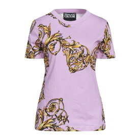 【送料無料】 ベルサーチ レディース Tシャツ トップス T-shirts Light purple