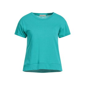 【送料無料】 カシミアカンパニー レディース Tシャツ トップス T-shirts Turquoise