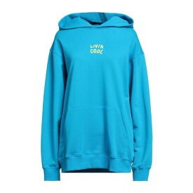 【送料無料】 リビンクール レディース パーカー・スウェットシャツ アウター Sweatshirts Azure