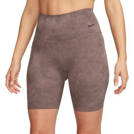 ナイキ レディース カジュアルパンツ ボトムス Nike Women's Zenvy Tie-Dye Gentle-Support High-Waisted 8" Biker Shorts Smokey Mauve