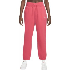 ナイキ レディース カジュアルパンツ ボトムス Nike Sportswear Women's Phoenix Fleece High-Waisted Oversized Sweatpants Light Fusion Red