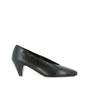 �f�� �J���� ���f�B�[�X �p���v�X �V���[�Y Crack web pumps Black