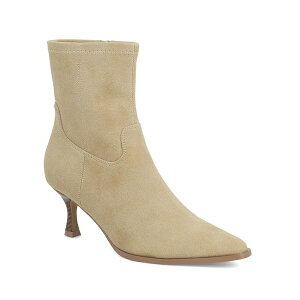 ~A fB[X u[c V[Y Women's Aletta Pointed Toe Kitten Heel Dress Booties Sand