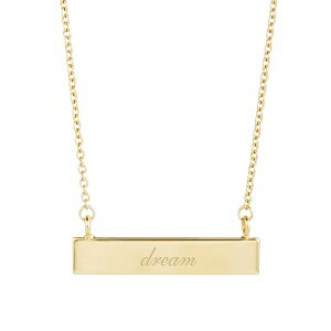 ubN Ah [N fB[X lbNXE`[J[Ey_ggbv ANZT[ Inspirational Bar Necklace Gold D