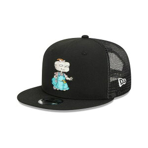 �j���[�G�� �����Y �X�q �A�N�Z�T���[ Men's Black Rugrats Lil Trucker 9FIFTY Snapback Hat Black