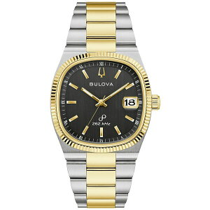�u���o �����Y �r���v �A�N�Z�T���[ Men's Classic Super Seville HPQ Precisionist Two-Tone Stainless Steel Bracelet Watch 37.5mm Two-tone