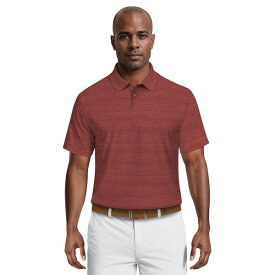 PGAツアー メンズ シャツ トップス Men's Textured Polo Shirt Earth Rose