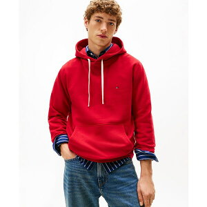 g~[ qtBK[ Y p[J[EXEFbgVc AE^[ Men's Essential Fleece Hoodie Medium Red