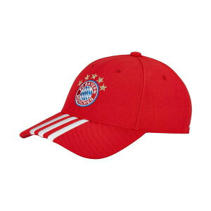 AfB_X fB[X Xq ANZT[ Men's and Women's Red Bayern Munich 3-Stripe Dad Adjustable Hat Red