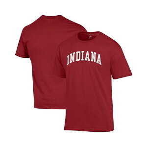 `sI Y TVc gbvX Men's Crimson Indiana Hoosiers Basic Arch T-Shirt Crimson