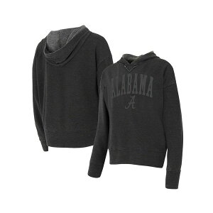 RZvgX|[c fB[X Jbg\[ gbvX Concept Sport Women's Charcoal Alabama Crimson Tide Volley Long Sleeve Hoodie Top Charcoal