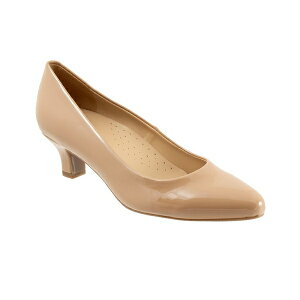 トロッターズ レディース ヒール シューズ Kate Pump Beige patent