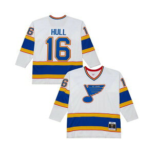 �~�b�`�F��&�l�X �����Y �V���c �g�b�v�X Men'sBrett Hull White St. Louis Blues 1990-91 Power Play Jersey White
