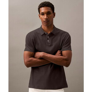 JoNC Y Vc gbvX Men's Short Sleeve Supima Cotton Polo Shirt Chocolate Torte