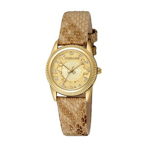 xgJ@ fB[X rv ANZT[ Women's Quartz Brown Leather Watch 28mm Gold