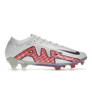 Nike �i�C�L �����Y �X�j�[�J�[ �yNike Zoom Mercurial Vapor 15 Elite FG White Bright Crimson�z �T�C�Y US_6(24.0cm) White/Coconut Milk/Bright Crimson/Off Noir