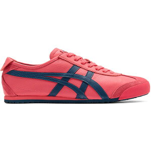 Onitsuka Tiger �I�j�c�J�^�C�K�[ �����Y �X�j�[�J�[ �yOnitsuka Tiger Mexico 66 Leather Pink Cameo Mako Blue�z �T�C�Y US_9.5(27.5cm) Pink Cameo/Mako Blue