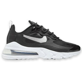 Nike ナイキ レディース スニーカー 【Nike Air Max 270 React】 サイズ US_9.5W(26.5cm) Black Metallic Silver (Women's)