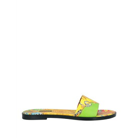 【送料無料】 ヴェルサーチ レディース サンダル シューズ Sandals Yellow