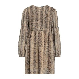 【送料無料】 ガニー レディース ワンピース トップス Mini dresses Camel