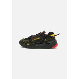 ラルフローレン レディース スニーカー シューズ LACE UNISEX - Trainers - black/yellow