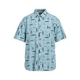 【送料無料】 カブー メンズ シャツ トップス Shirts Light blue