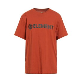 【送料無料】 エレメント メンズ Tシャツ トップス T-shirts Rust