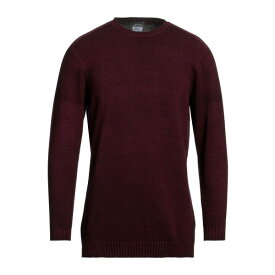 【送料無料】 ロッソピューロ メンズ ニット&セーター アウター Sweaters Burgundy