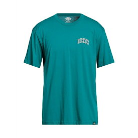 【送料無料】 ディッキーズ メンズ Tシャツ トップス T-shirts Deep jade
