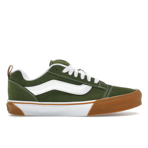 Vans �o���Y �����Y �X�j�[�J�[ �yVans Knu Skool Pesto�z �T�C�Y US_6(24.0cm) Gum Bumper Pesto