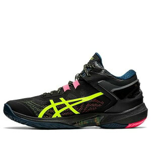 ASICS �A�V�b�N�X �����Y �X�j�[�J�[ �yASICS Gel Burst 25 L.E. Running Shoes Black/Yellow 1063A044-010�z �T�C�Y US_8(26.0cm)