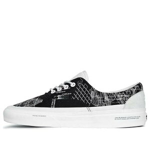 Vans �o���Y �����Y �X�j�[�J�[ �yC2H4 x Vans Era Skateboarding Shoes Unisex Black Graffiti VN0A5EFN626�z �T�C�Y US_11.5(29.5cm)