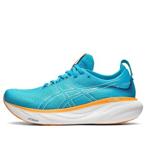 ASICS �A�V�b�N�X �����Y �X�j�[�J�[ �yASICS Gel-Nimbus 25 'Island Blue Sun Peach' 1011B547-400�z �T�C�Y US_8.5(26.5cm)