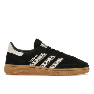 adidas �A�f�B�_�X ���f�B�[�X �X�j�[�J�[ �yadidas Handball Spezial Black Wonder Leopard (Women's)�z �T�C�Y US_5.5(22.5cm) Black/Wonder Leopard/White/Gum