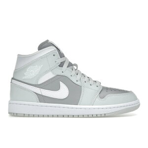 Jordan �W���[�_�� ���f�B�[�X �X�j�[�J�[ �yJordan 1 Mid Photon Dust Atmosphere Grey (Women's)�z �T�C�Y US_W_10.5 Photon Dust/White/Atmosphere Grey