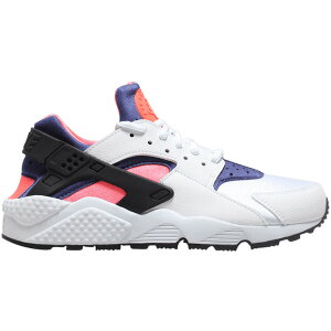 Nike �i�C�L ���f�B�[�X �X�j�[�J�[ �yNike Air Huarache Run Hot Lava (Women's)�z �T�C�Y US_5(22.0cm) White/Hot Lava-Blue Legend-White