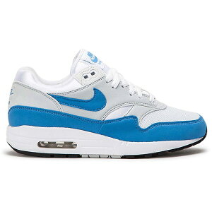 Nike �i�C�L ���f�B�[�X �X�j�[�J�[ �yNike Air Max 1 Essential White University Blue (Women's)�z �T�C�Y US_W_12 White/University Blue