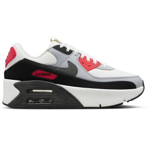 Nike iCL fB[X Xj[J[ yNike Air Max 90 LV8 Infrared (Women's)z TCY US_8(25.0cm) Summit White/Black/Wolf Grey/Smoke Grey