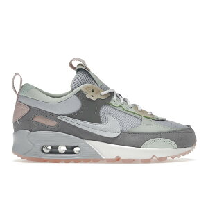 Nike �i�C�L ���f�B�[�X �X�j�[�J�[ �yNike Air Max 90 Futura Sky Grey (Women's)�z �T�C�Y US_W_11.5 Sky Grey/Particle Grey/Seafoam/Sky Grey