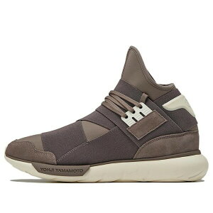 adidas �A�f�B�_�X �����Y �X�j�[�J�[ �yadidas Y-3 Qasa High 'Brown Cream White' HQ3735�z �T�C�Y US_7(25.0cm)