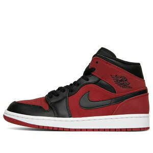 Air Jordan W[_ Y Xj[J[ yAir Jordan 1 Mid 'Reverse Banned Gym Red Black' 554724-610z TCY US_M_13