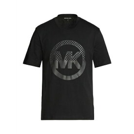 【送料無料】 マイケル・コース メンズ Tシャツ トップス T-shirts Black