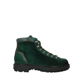 【送料無料】 サントーニ メンズ ブーツ シューズ Ankle boots Emerald green