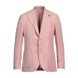【送料無料】 ラルディーニ メンズ ジャケット＆ブルゾン アウター Blazers Salmon pink
