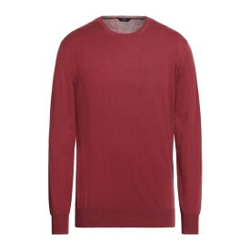 【送料無料】 エイチエスアイオー メンズ ニット&セーター アウター Sweaters Brick red