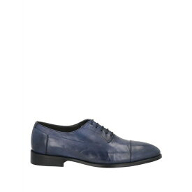 【送料無料】 カルピエーレ メンズ ドレスシューズ シューズ Lace-up shoes Navy blue