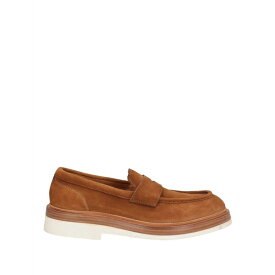 【送料無料】 サントーニ メンズ スリッポン・ローファー シューズ Loafers Camel