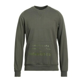 【送料無料】 エクステ メンズ パーカー・スウェットシャツ アウター Sweatshirts Military green