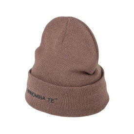 【送料無料】 ヒノミネイト メンズ 帽子 アクセサリー Hats Dark brown